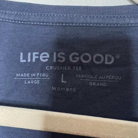 Life is Good Science is Like Magic Crusher Tee Large - Picture 3 of 4
